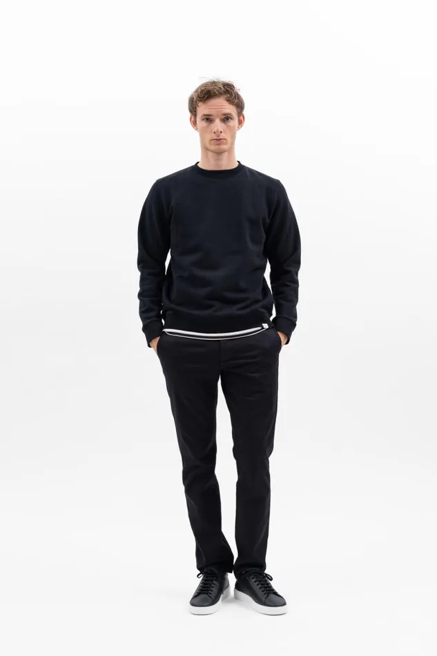 Men Norse Projects Sweatshirts Vagn Classic Crew Black