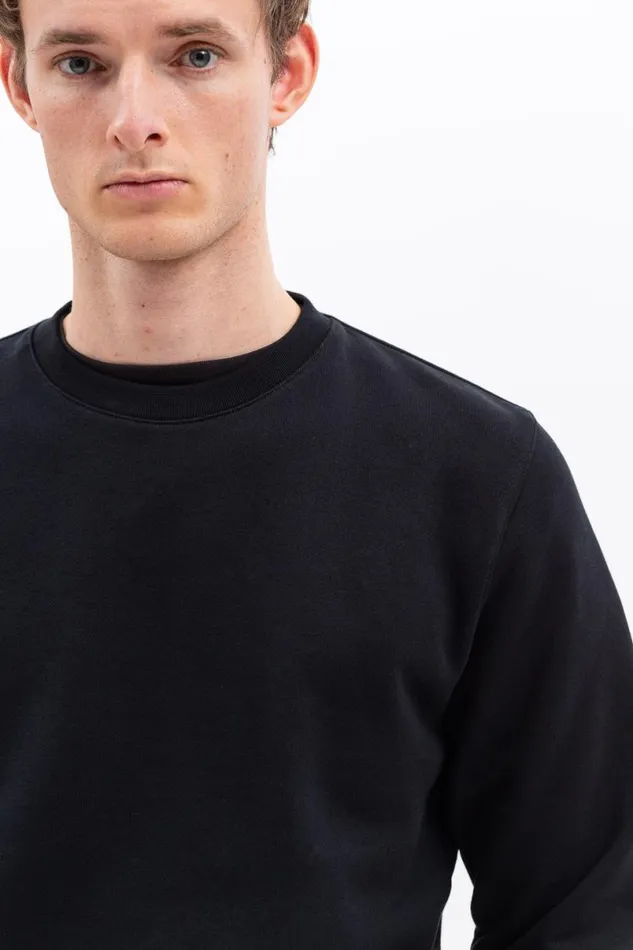 Men Norse Projects Sweatshirts Vagn Classic Crew Black