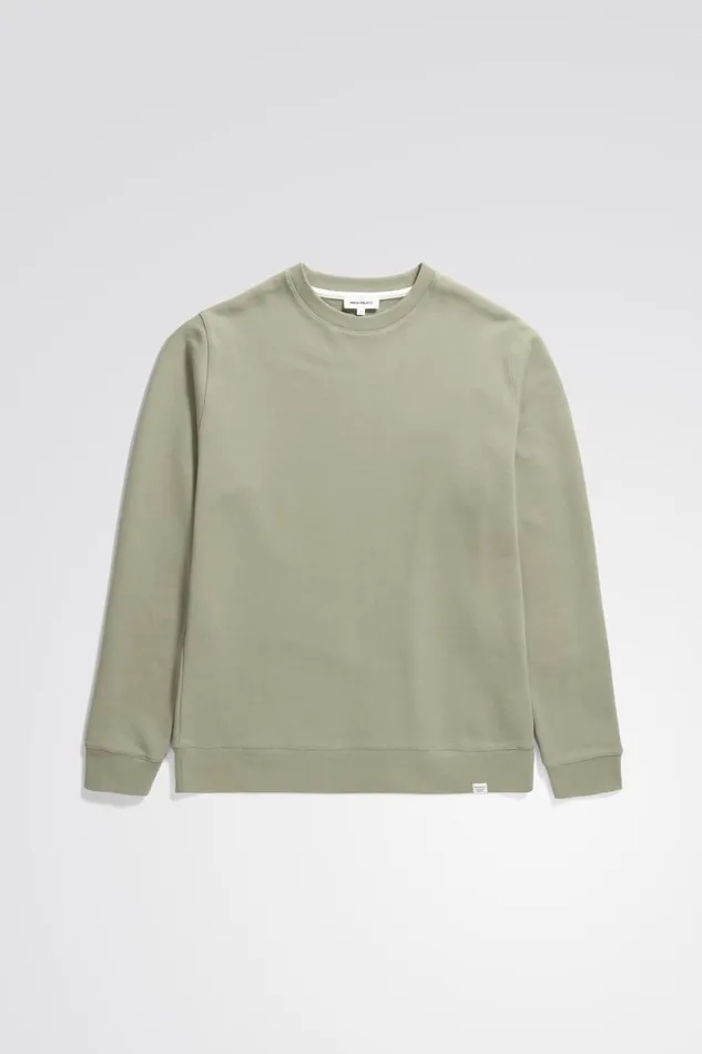 Men Norse Projects Sweatshirts Vagn Classic Crew Clay