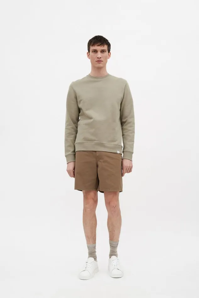 Men Norse Projects Sweatshirts Vagn Classic Crew Clay