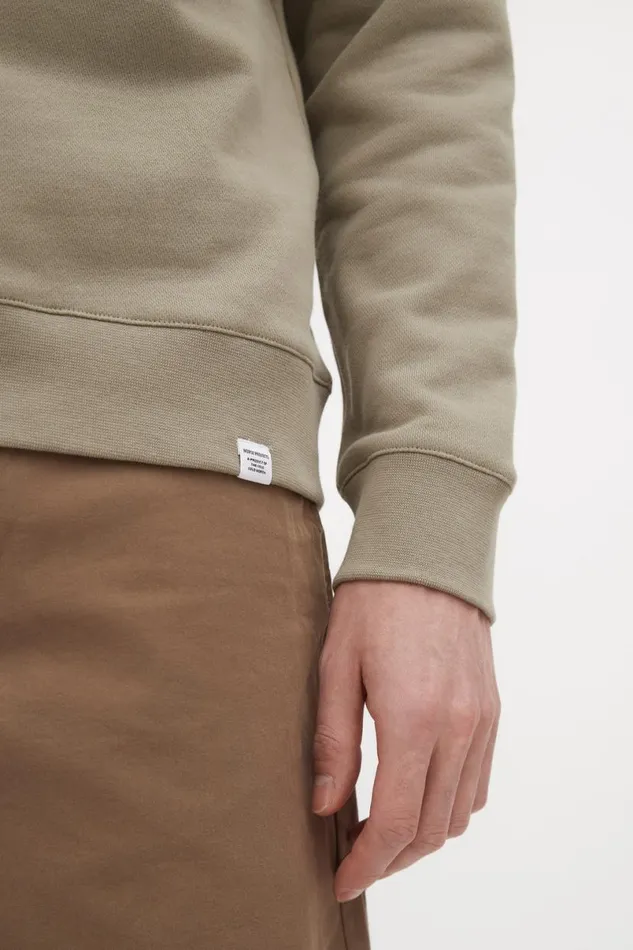 Men Norse Projects Sweatshirts Vagn Classic Crew Clay