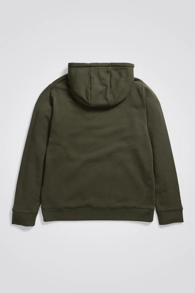 Men Norse Projects Sweatshirts Vagn Classic Hoodie Army Green