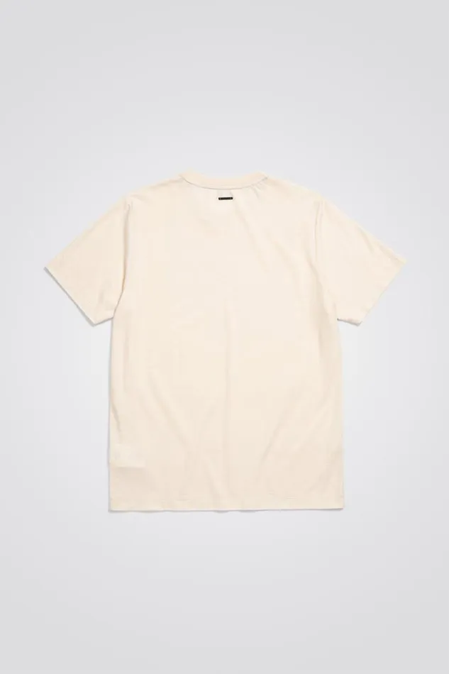 Men Norse Projects TShirts Cotton Crpe Tshirt Ecru