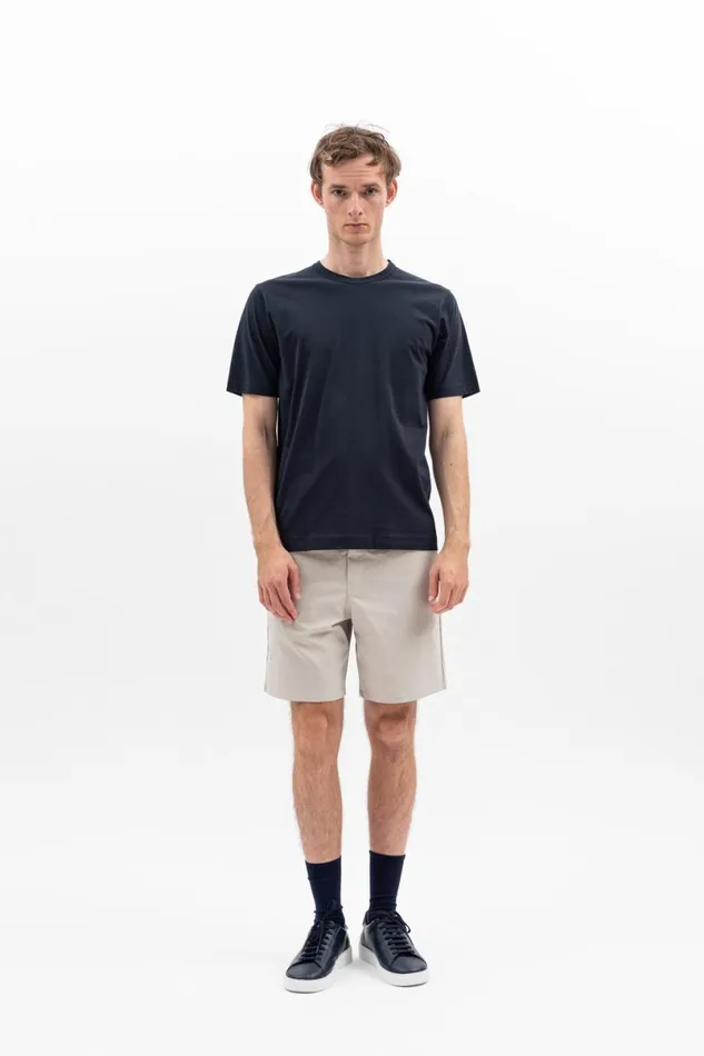 Men Norse Projects TShirts Joakim Tech Standard SS Dark Navy