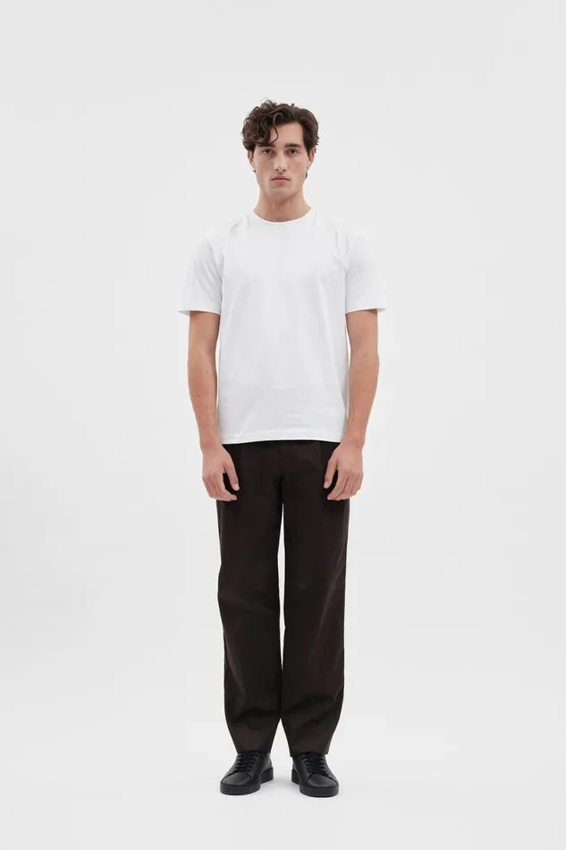 Men Norse Projects TShirts Johannes N Logo Tshirt White