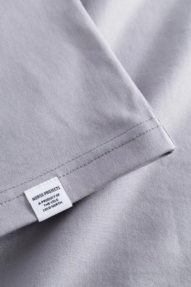 Men Norse Projects TShirts Johannes Organic Pocket Tshirt Crocus Purple