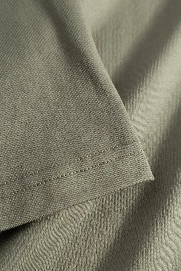 Men Norse Projects TShirts Johannes Organic Pocket Tshirt Sediment Green