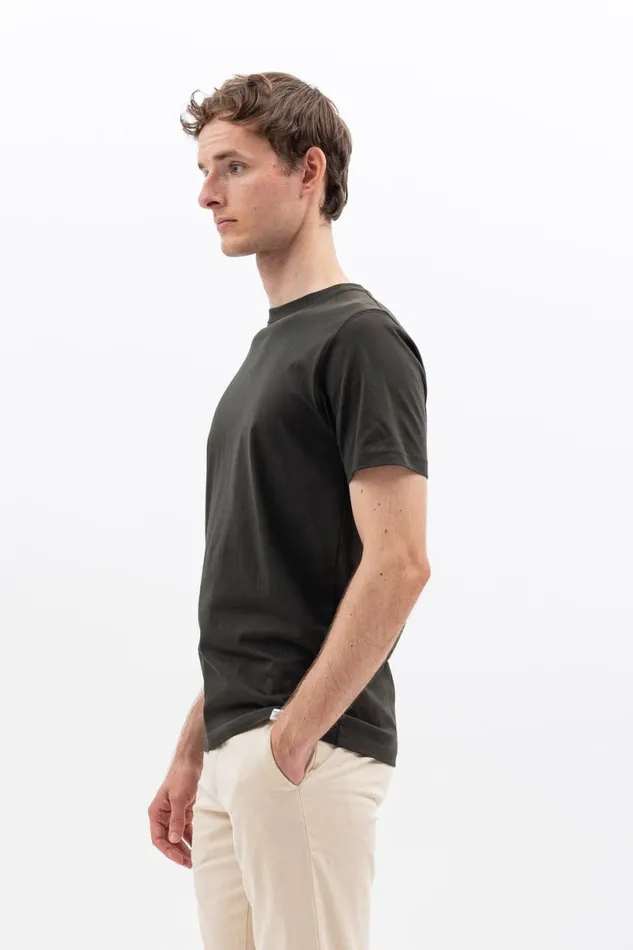 Men Norse Projects TShirts Niels Standard Tshirt Beech Green