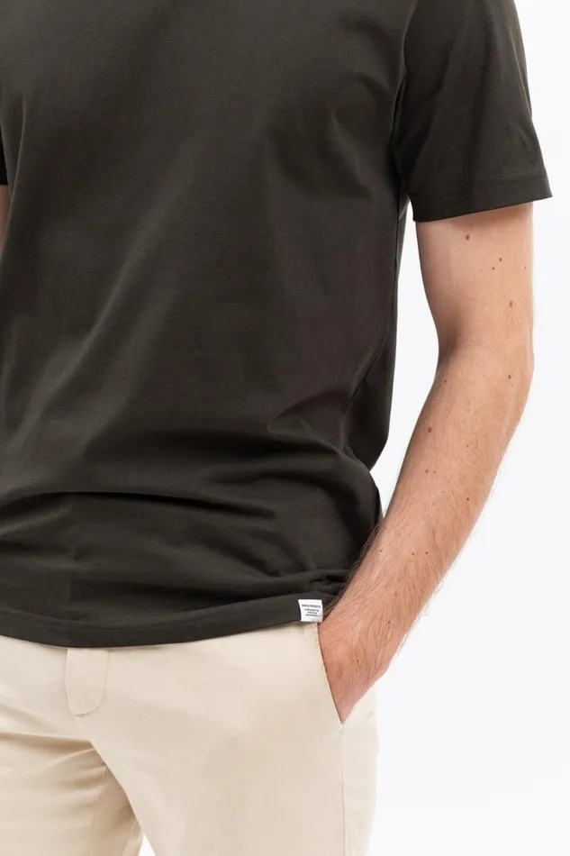 Men Norse Projects TShirts Niels Standard Tshirt Beech Green