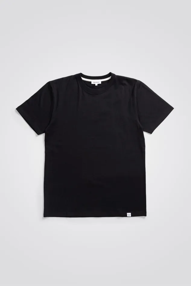 Men Norse Projects TShirts Niels Standard Tshirt Black