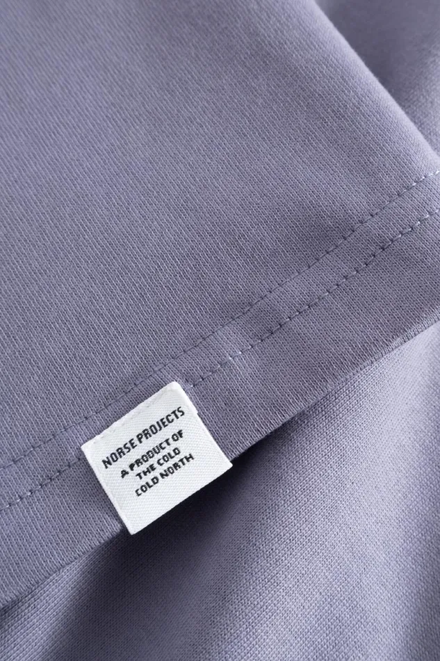 Men Norse Projects TShirts Niels Standard Tshirt Dusk Purple