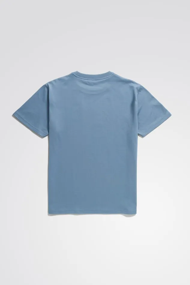 Men Norse Projects TShirts Niels Standard Tshirt Fog Blue