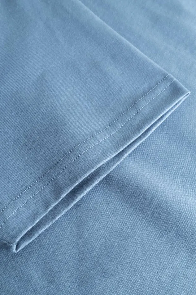 Men Norse Projects TShirts Niels Standard Tshirt Fog Blue