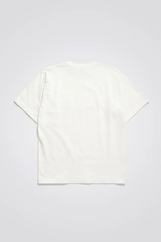 Men Norse Projects TShirts Simon Loose N Logo TShirt Ecru