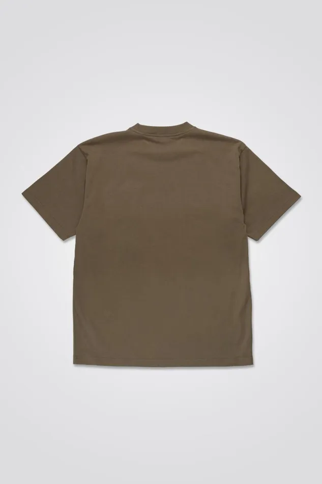 Men Norse Projects TShirts Simon Loose N Logo TShirt Sediment Green