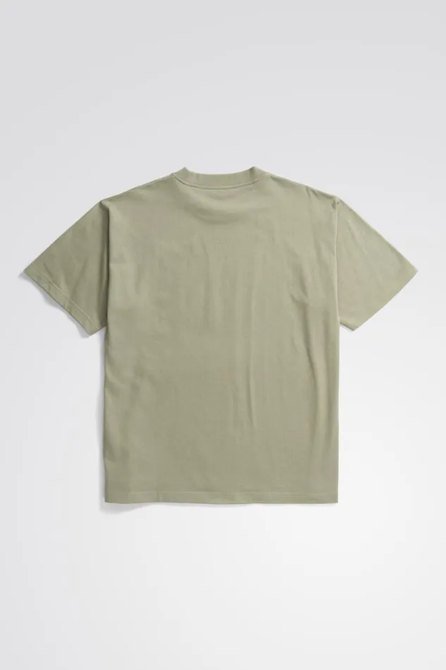 Men Norse Projects TShirts Simon Loose Organic Heavy Jersey Large N TShirt Clay