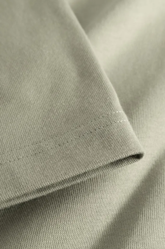 Men Norse Projects TShirts Simon Loose Organic Heavy Jersey Large N TShirt Clay