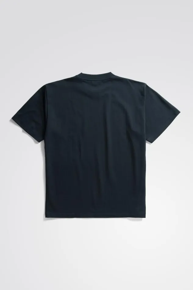 Men Norse Projects TShirts Simon Loose Organic Heavy Jersey Large N TShirt Dark Navy