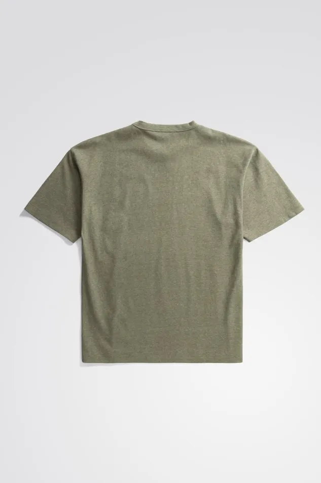 Men Norse Projects TShirts Simon Loose Printed TShirt Sediment Green