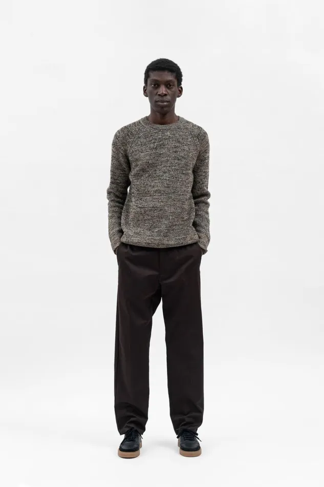 Men Norse Projects Trousers Andersen Gabardine Chino Espresso