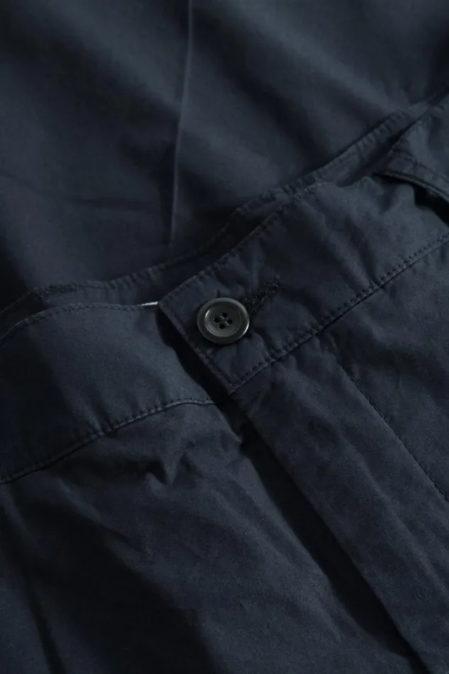 Men Norse Projects Trousers Andersen Regular Typewriter Flat Front Trouser Dark Navy