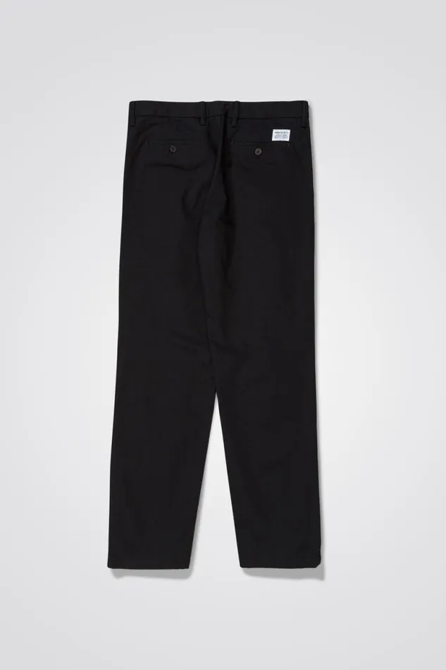 Men Norse Projects Trousers Aros Heavy Chino Black