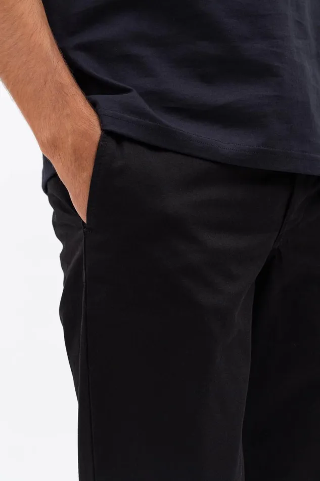 Men Norse Projects Trousers Aros Heavy Chino Black