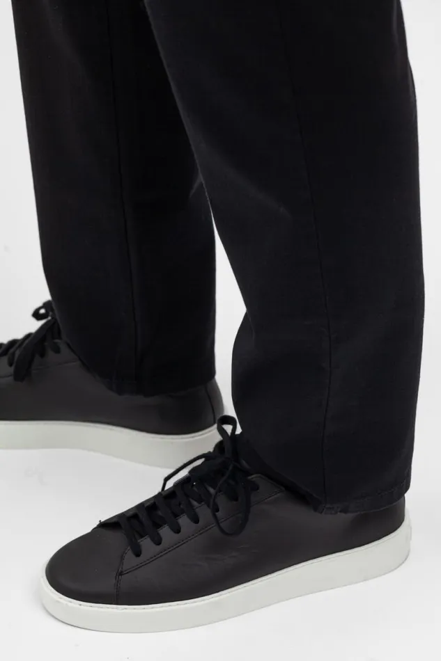 Men Norse Projects Trousers Aros Regular Light Stretch Chino Black