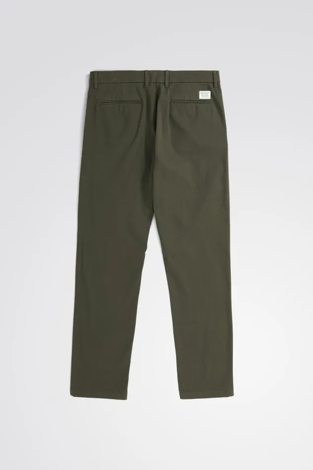 Men Norse Projects Trousers Aros Slim Light Stretch Chino Spruce Green