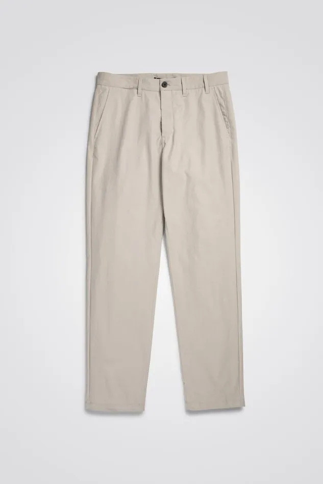 Men Norse Projects Trousers Aros Solotex Chino Stone