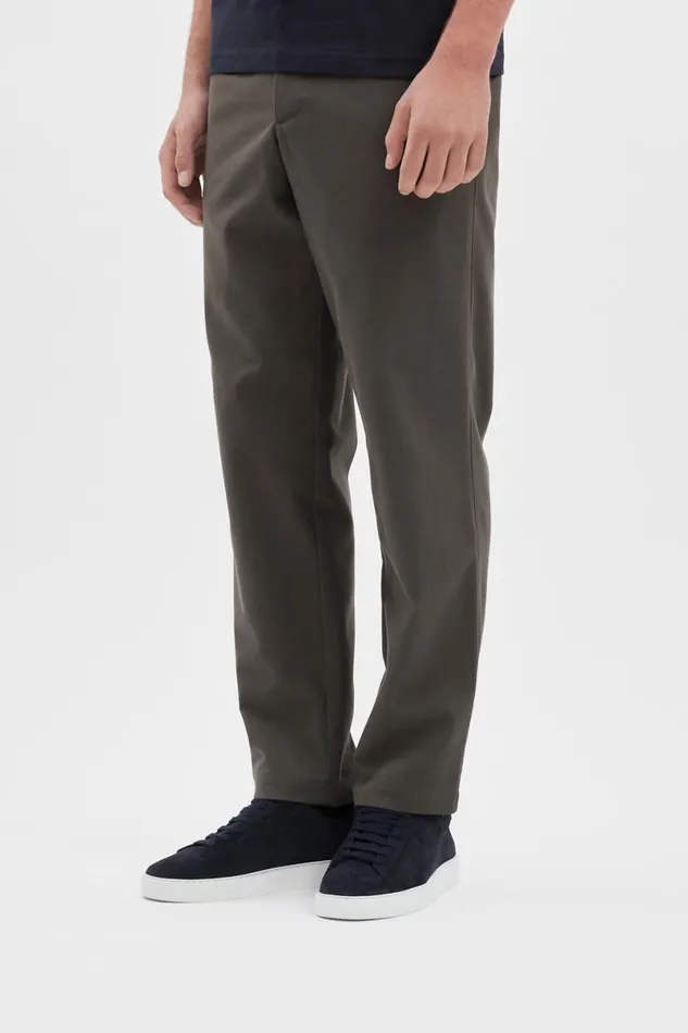Men Norse Projects Trousers Ezra Cotton Wool Trouser Beech Green