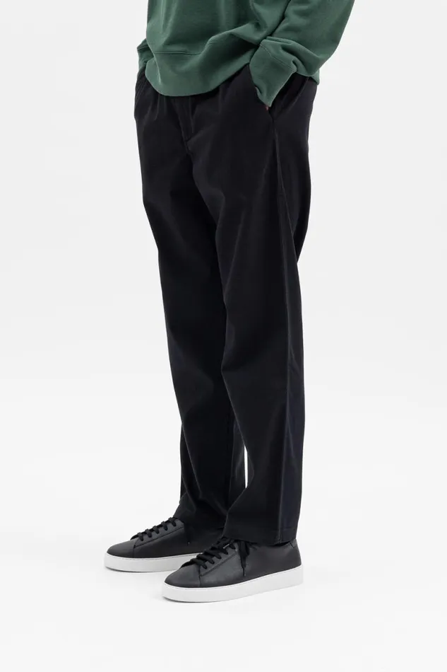 Men Norse Projects Trousers Ezra Light Stretch Black