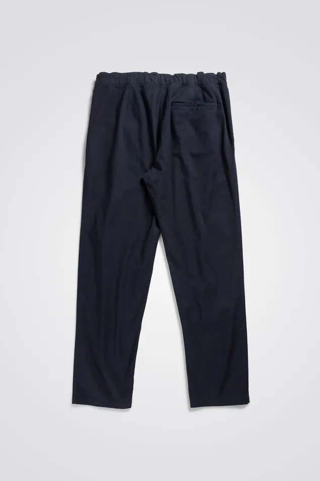 Men Norse Projects Trousers Ezra Light Stretch Dark Navy