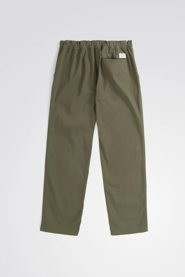 Men Norse Projects Trousers Ezra Light Stretch Sediment Green
