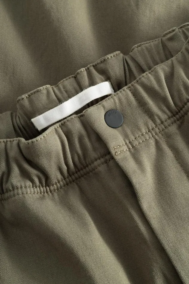 Men Norse Projects Trousers Ezra Light Stretch Sediment Green