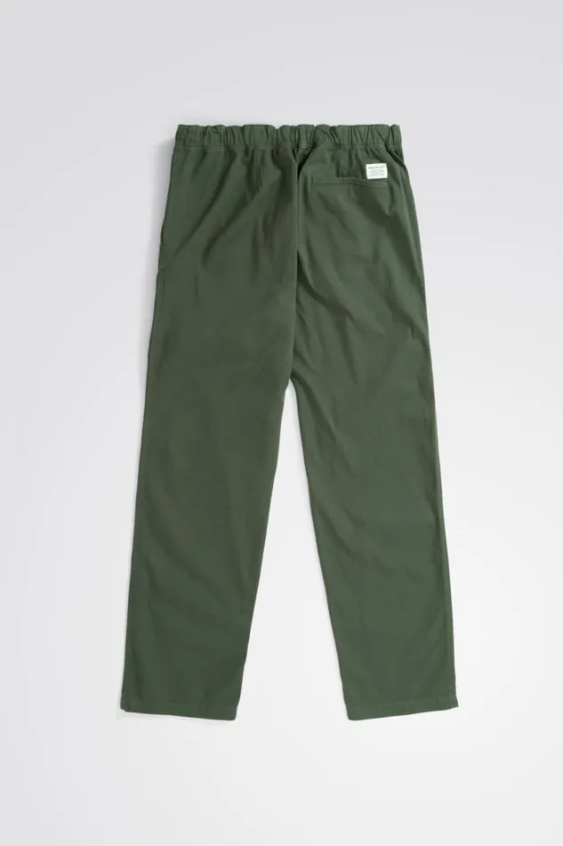 Men Norse Projects Trousers Ezra Light Stretch Spruce Green