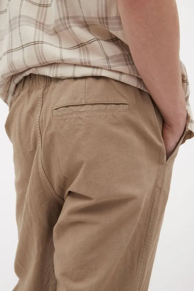 Men Norse Projects Trousers Ezra Relaxed Cotton Linen Trouser Clay
