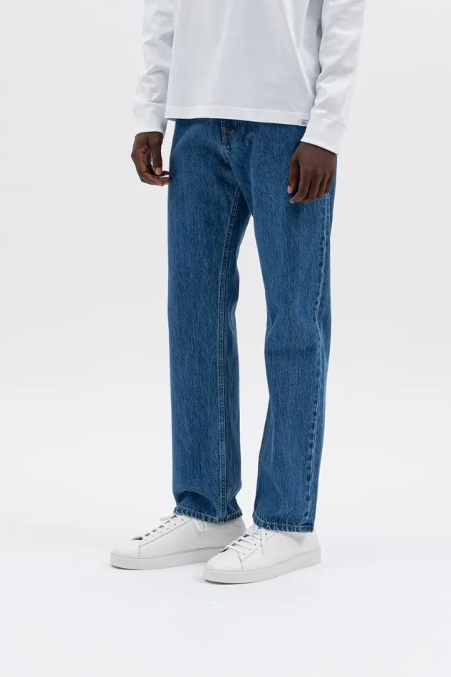 Men Norse Projects Trousers Norse Relaxed Denim Vintage Indigo