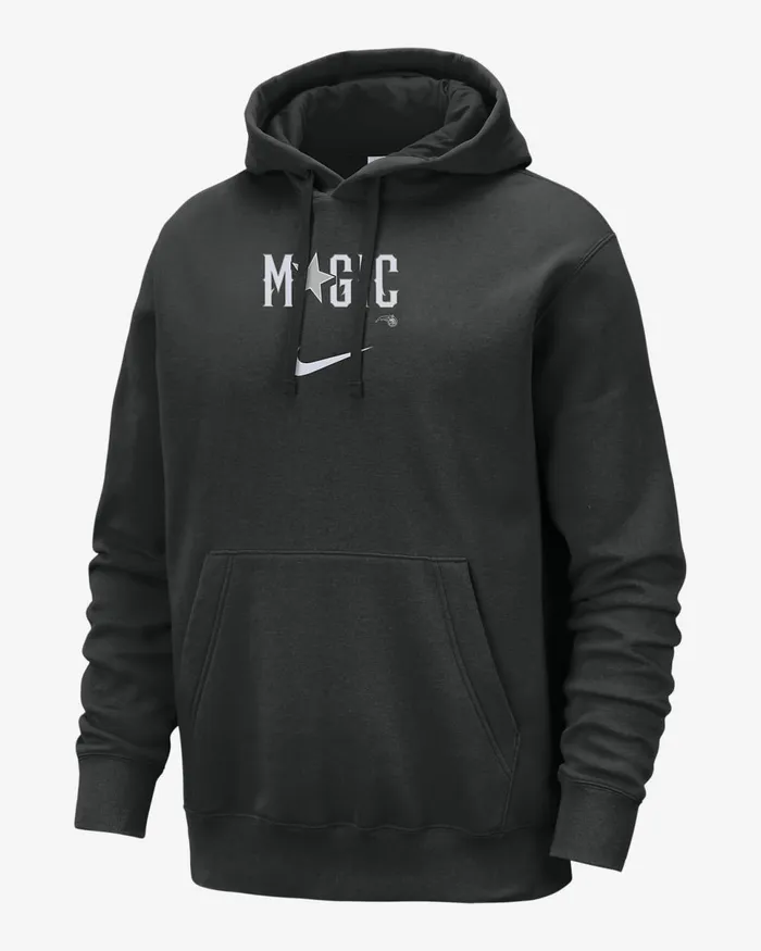 Men Orlando Magic Club Fleece City Edition Black Nike Hoodies And Sweatshirts