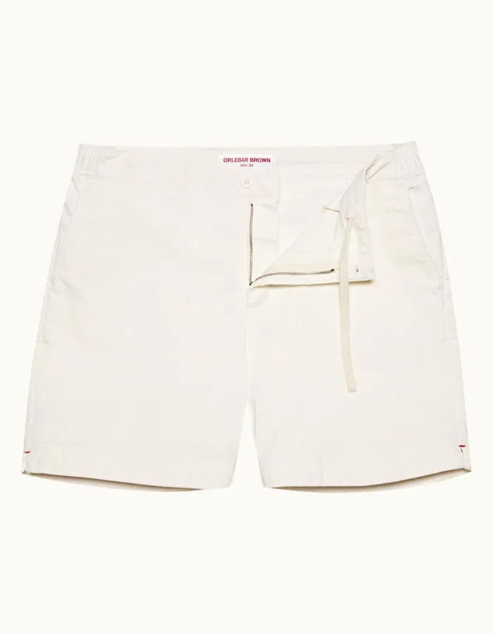 Men Orlebar Brown Day Shorts Bulldog Corduroy Sea Mist