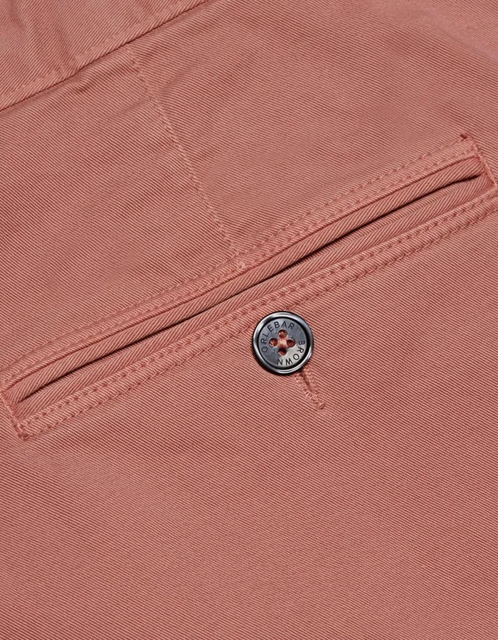 Men Orlebar Brown Day Shorts Bulldog StretchCotton Mauve