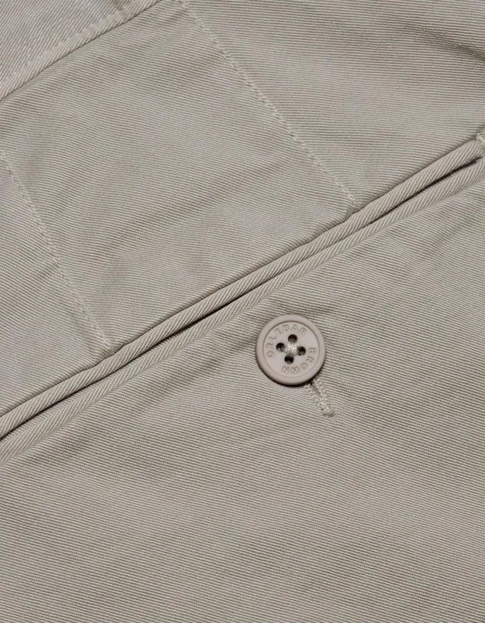 Men Orlebar Brown Day Shorts Bulldog StretchCotton Seal Grey
