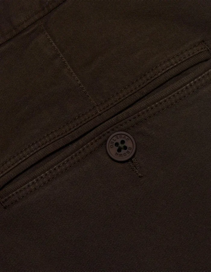 Men Orlebar Brown Day Shorts Bulldog StretchCotton Truffle
