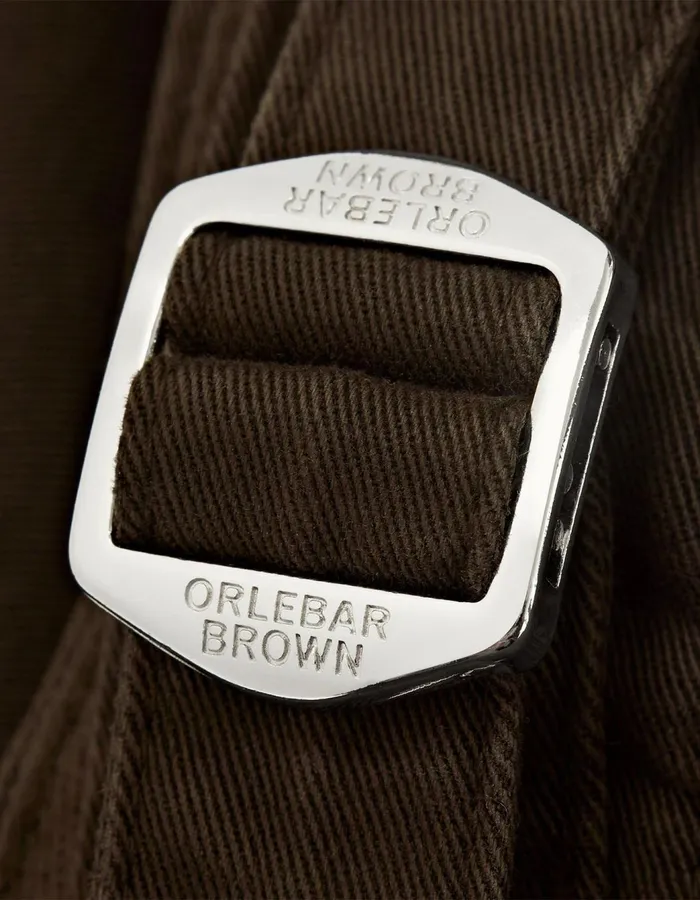 Men Orlebar Brown Day Shorts Bulldog StretchCotton Truffle