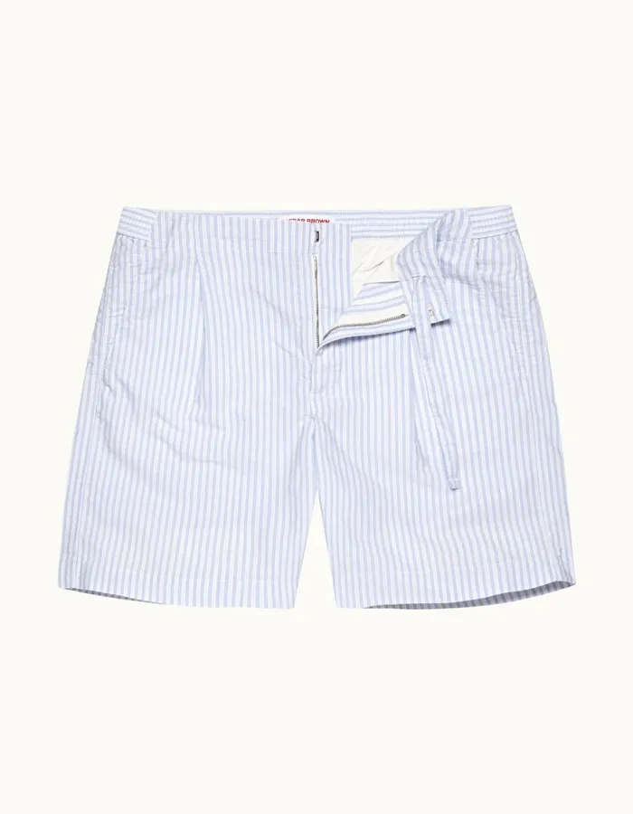 Men Orlebar Brown Day Shorts Hannes Light Island Skywhite