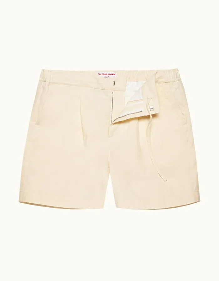 Men Orlebar Brown Day Shorts Hannes White Sand