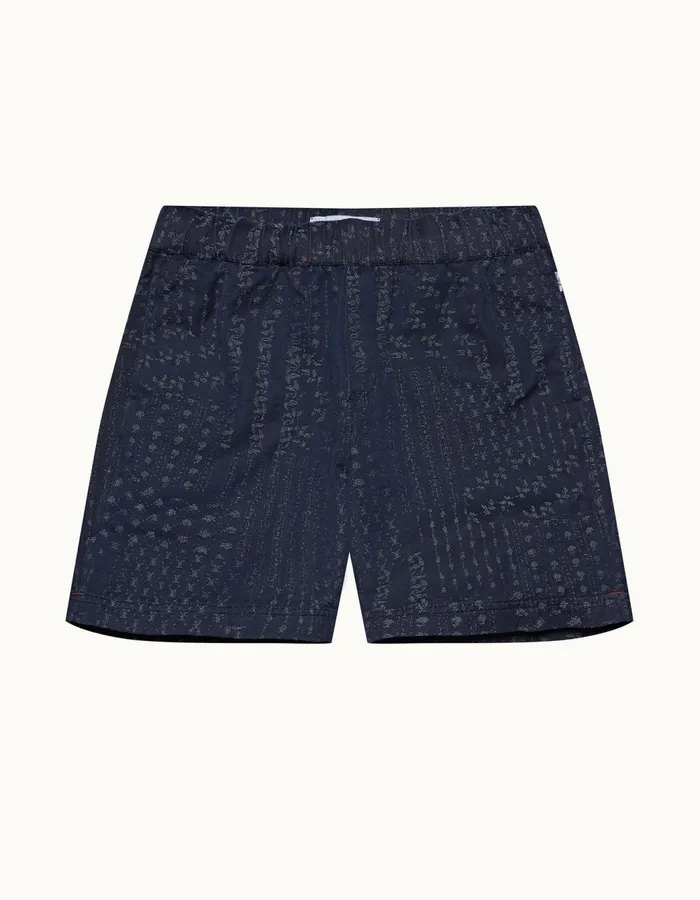 Men Orlebar Brown Day Shorts Louis Indigo