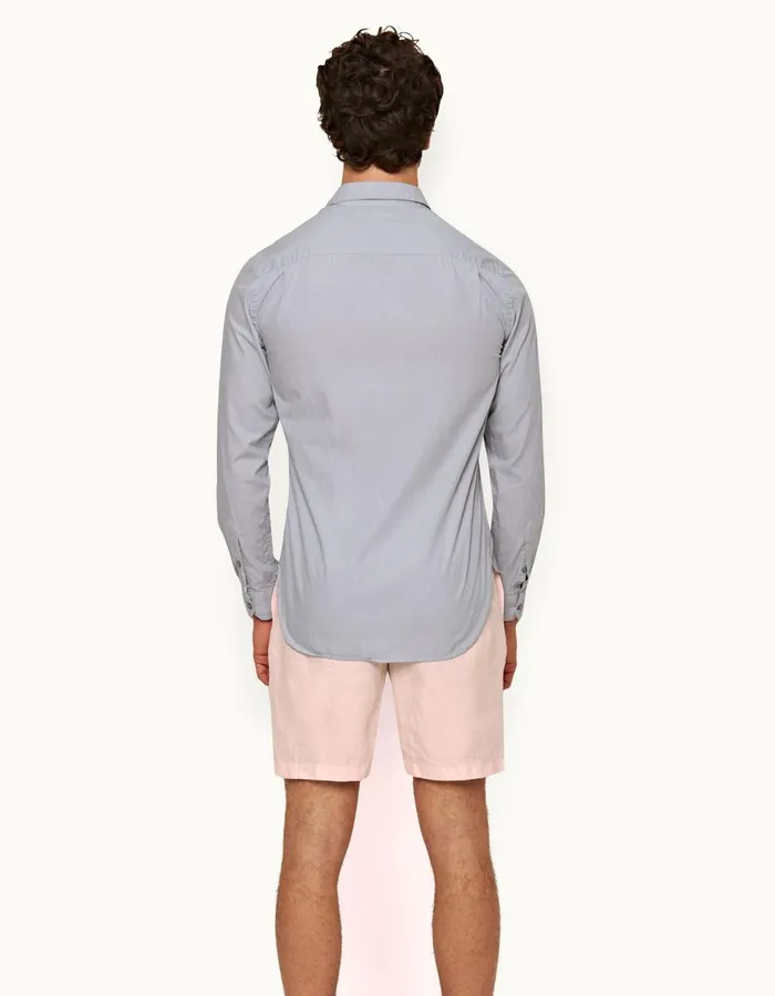 Men Orlebar Brown Day Shorts Norwich Linen Rose