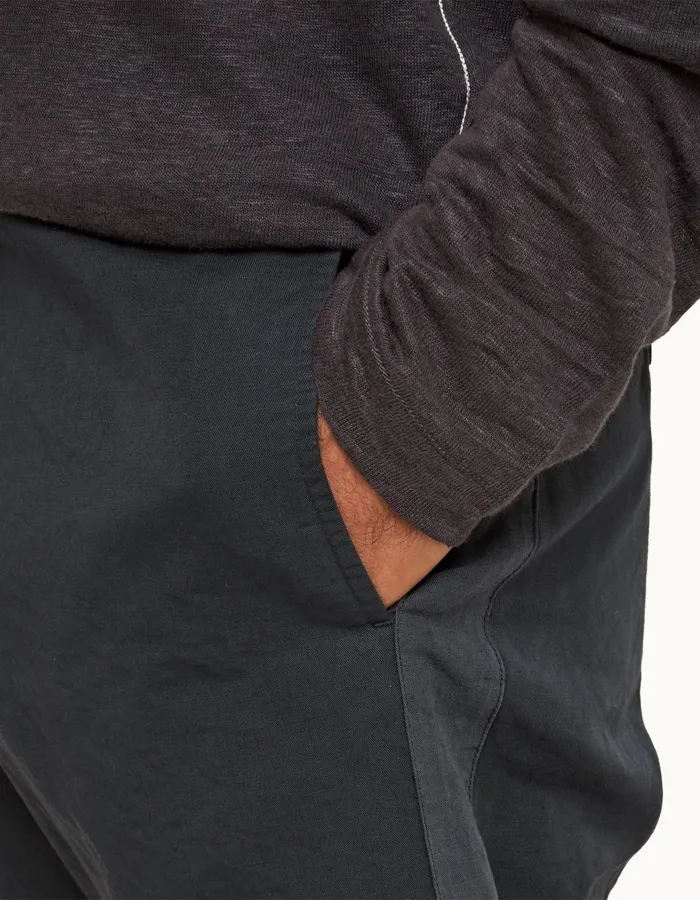 Men Orlebar Brown Day Shorts Sirma Linen Shadow