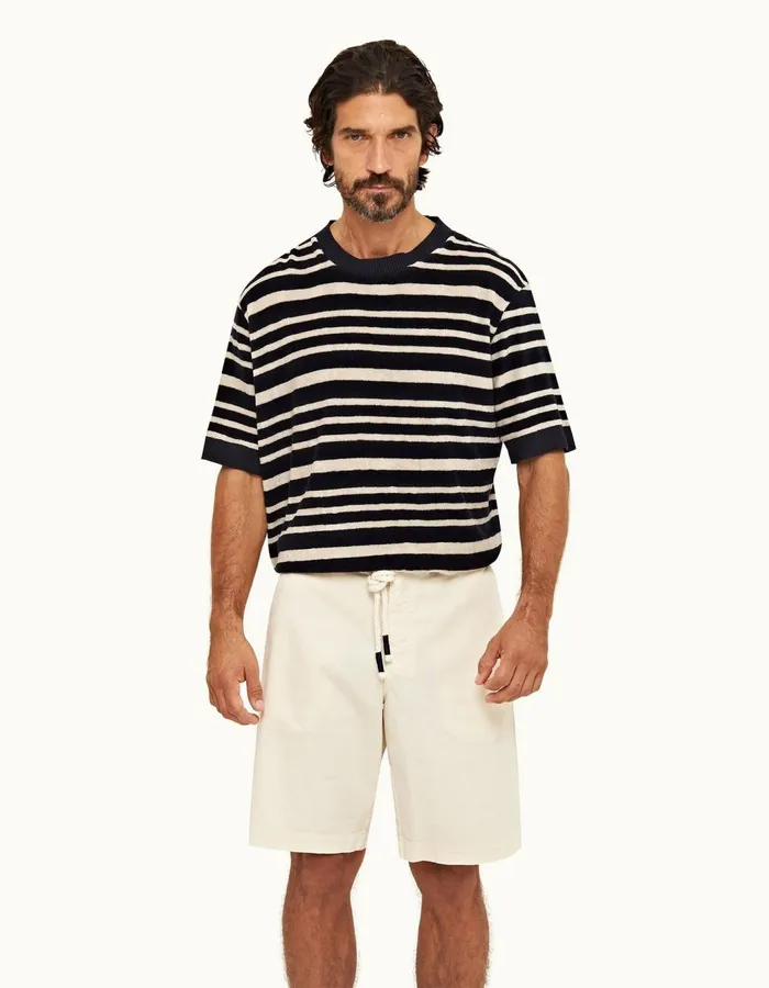 Men Orlebar Brown Day Shorts Wetherlam Beltloop Matchstick